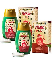 Figaro Baby Body Lotion - 400 ml (Pack of 2)