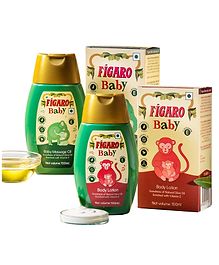 Figaro Baby Massage Oil - 100 ml & Figaro Baby Lotion - 100 ml