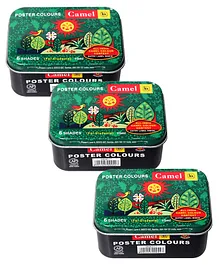 Camel - Poster Colours Pack Of 3