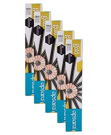 Apsara - Gold HB Pencil Pack Of 5