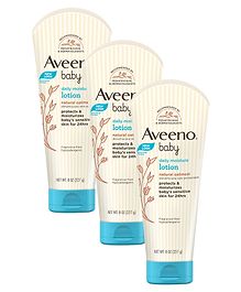 Aveeno Baby Daily Moisturising Lotion - 227 gm - (Pack of 3)