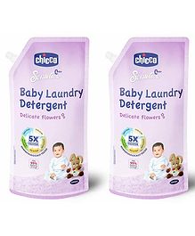 Chicco Laundry Detergent Delicate Flowers - 500 ml -Pack of 2