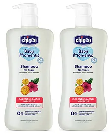 Chicco Baby Moments No Tears Shampoo - 500 ml (Pack of 2)