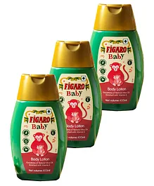 Figaro Baby Body Lotion - 400 ml -Pack of 3
