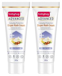 Babyhug Advanced Everyday Protection Diaper Rash Cream - 100 gm pack of 2