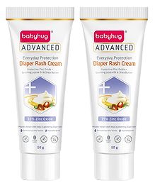 Babyhug Advanced Everyday Protection Diaper Rash Cream - 50 gm pack of 2