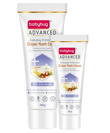 Babyhug Advanced Everyday Protection Diaper Rash Cream - Set of 100 and 50gm