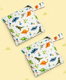 Charlie Banana On-the-go Tote Bag - Dinosaurs(Pack of 2)