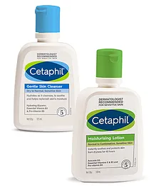Cetaphil Moisturising Lotion - 100 ml AND Cetaphil Gentle Skin Cleanser - 125 ml