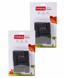 Babyhug Corner Edge Protector Pack Of 4 - Black Combo