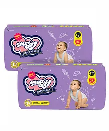 Snuggy Baby Pants Large 34 Pieces - (Pack of 2)