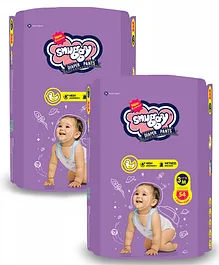 Snuggy Baby Pants Medium 54 Pieces - (Pack of 2)