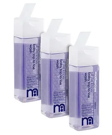 Mothercare All We Know Baby Top To Toe Wash - 300 ml (Pack of 3)