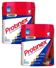 Protinex for Everyday Health And Nutritional Drink Mix For Adults With High Protein To Increase Strength & Energy Rich Chocolate - 400 gm  (Pack of 2)