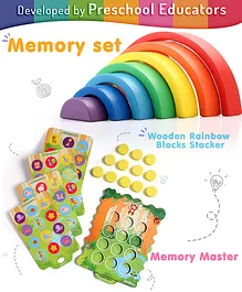 Intelliskills Memory Master & Rainbow Stacker Combo