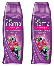 Fiama Shower Gel Blackcurrant & Bearberry Body Wash - 250 ml Pack Of 2