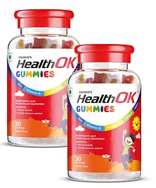 Mankind Health OK Gummies, Multivitamin and Multimineral for Kids, for 3 -13 year-old, Bottle of 30 Gummies (Pack of 2)