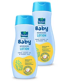 Parachute Advansed Baby Nourishing Lotion with Virgin Coconut Oil - 200 ml (Pack of 2)