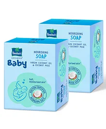 Parachute Advansed Baby Nourishing Soap with Virgin Coconut Oil - 3 x 75 gm (Pack of 2)