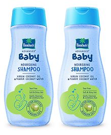 Parachute Advansed Baby Nourishing Shampoo with Virgin Coconut Oil - 200 ml (Pack of 2)