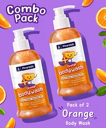 Pine Kids Orange Bodywash Pack of 2 - 250ml each