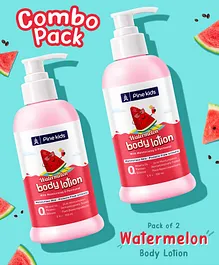 Pine Kids Watermelon Body Lotion Pack of 2 - 250ml each