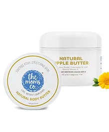 The Moms Co Natural Nipple Butter - 25 grams & Natural Body Butter - 100 gm