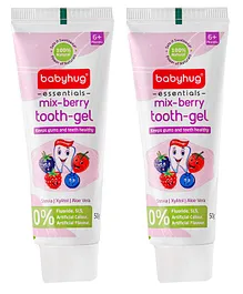 Babyhug Mixberry Flavoured Tooth Gel - 50 g Pack of 2