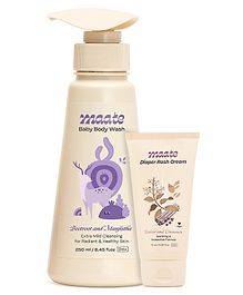 Maate Diaper Rash Cream - 70 ml & Body Wash 250 ml