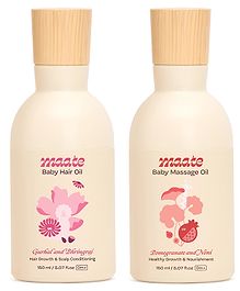 Maate Massage Oil - 150 ml & Hair Oil - 150 ml