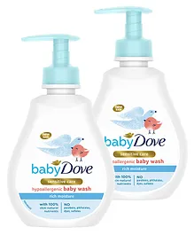 Baby Dove Rich Moisture Hypoallergenic Body Wash 200 ml Pack of 2