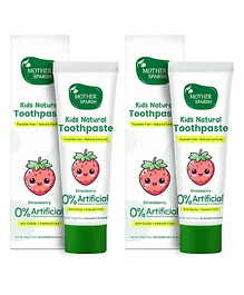 Mother Sparsh Kids Natural Toothpaste Strawberry - 50 g(Pack of 2)