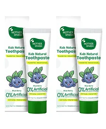 Mother Sparsh Kids Natural Toothpaste Blueberry - 50 g(Pack of 2)