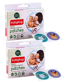 Babyhug Waterproof Natural Mosquito Repellent Patches - 48 Pieces Pack of 2