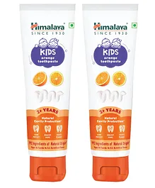 Himalaya Kids Orange Toothpaste - 80 g (Pack of 2)