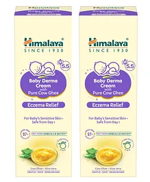 Himalaya Babycare Baby Derma Cream (Eczema cream) with Pure Cow Ghee - 50ml Pack of 2