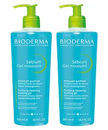 Bioderma Sebium Gel Moussant Combo (Pack of 2)
