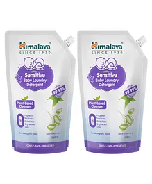 Himalaya Babycare Sensitive Baby Laundry Detergent Pouch - 1000 ml - Pack of 2