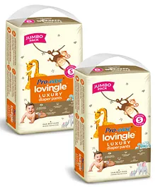 Pro ease Lovingle Luxury Diaper Pants Small - 69 pieces (Pack of 2)