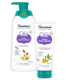 Himalaya Gentle Baby Cream 200ml And Lotion 400ml
