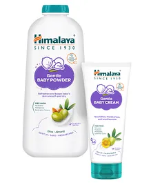 Himalaya Gentle Baby Cream 200ml And Baby Powder 400g