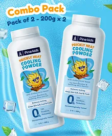 Pine KidsPrickly Heat Cooling Powder Pack Of 2 - 200 g Each