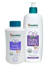 Himalaya Herbal Baby Powder - 700 gm & Baby Lotion - 400 ml