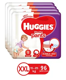 Huggies Wonder Pants XX Large Pant Style Diapers - 24 Pieces - ( Pack of 4 )