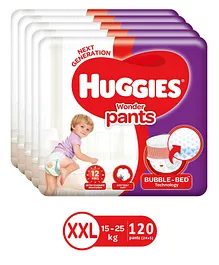 Huggies Wonder Pants XX Large Pant Style Diapers - 24 Pieces - ( Pack of 5 )