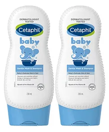 Cetaphil Baby Gentle Wash & Shampoo - 230 ml(Pack of 2)