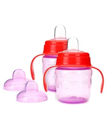 Avent Classic Spout Cup With Handles 200 ml (Color May Vary)(Pack of 2)