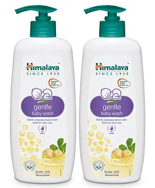 Himalaya Gentle Baby Wash - 400 ml( Pack of 2 )