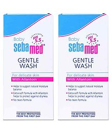 Sebamed Baby Gentle Wash - 200 ml (pack of 2)