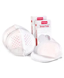 Babyhug 3D Contoured Disposable Breast Pads - Pack of 6 Combo Twin Pack